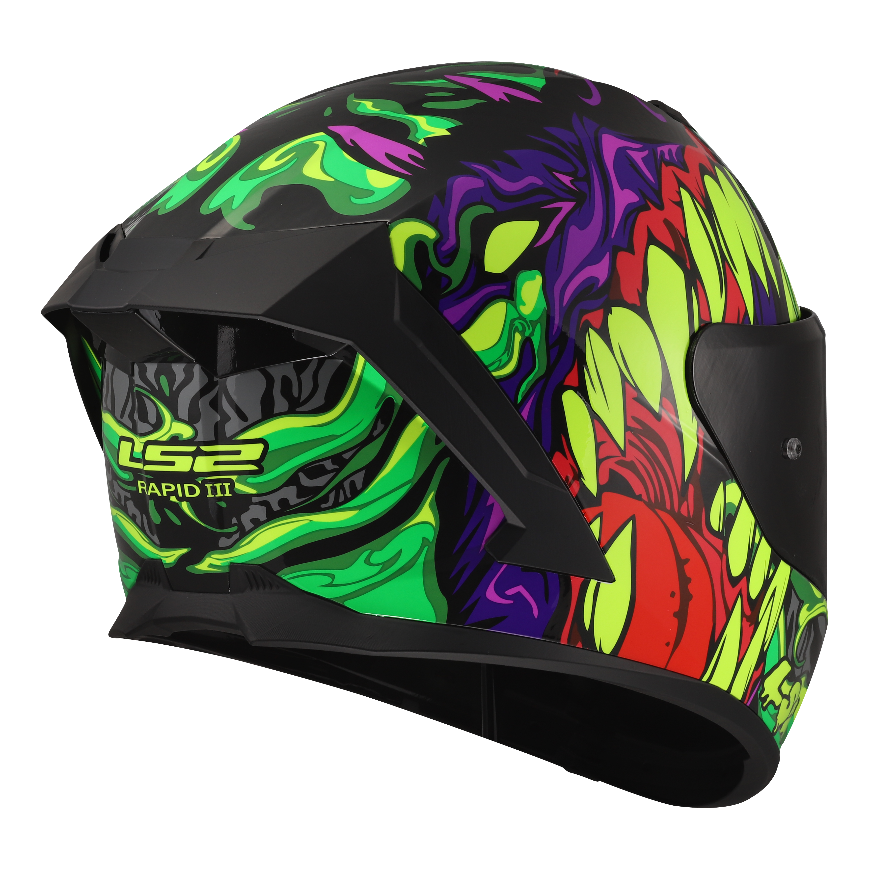LS2 FF820 RAPID III LYCANT PURPLE GREEN   168200561 (4)